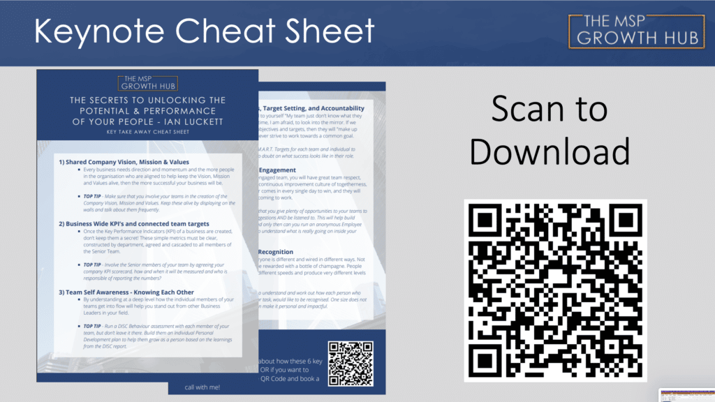 Ian Luckett Innovate to Success IT Experts The MSP Growth Hub Channel Partners Europe Leadership Keynote Podcast Episode 96 UK CHEAT SHEET KEYNOTE Ian Luckett Innovate to Success IT Experts The MSP Growth Hub Channel Partners Europe Leadership Keynote Podcast Episode 96 UK CHEAT SHEET KEYNOTE